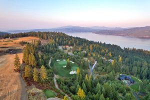 CDA National 15th Tee Aerial 2023